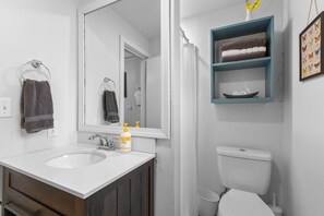 Handdoeken, zeep, shampoo, toiletpapier