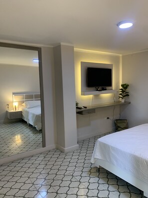 3 bedrooms, WiFi, bed sheets - Apartahotel de lujo en Barranquilla para 5 personas - Apto 401 (Barranquilla)