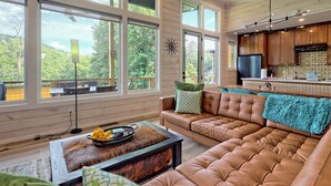 Unclassified image, 2 of 63, button - Groovy Palace w/ Hot Tub, Sauna, & Spectacular Mountain Views!!!  (Clayton)
