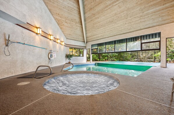 Piscine couverte, piscine chauffée