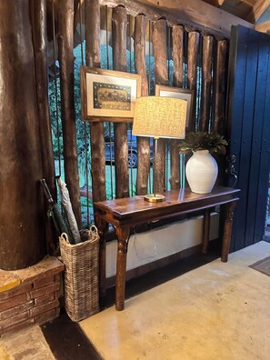 Interior - Cabaña del Rio, Hermosa Cabaña a orillas del rio (Jarabacoa)