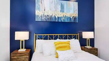 1 chambre, fer et planche Ă repasser, Wi-Fi, draps fournis