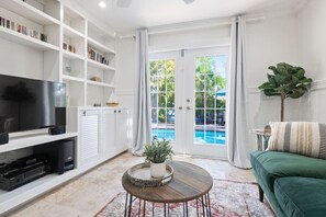 Smart TV - Modern Beach House: 200 Steps to Gulf Sand + Private Heated Pool (Holmes Beach)