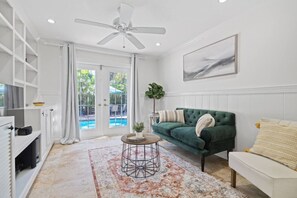 Smart TV - Modern Beach House: 200 Steps to Gulf Sand + Private Heated Pool (Holmes Beach)