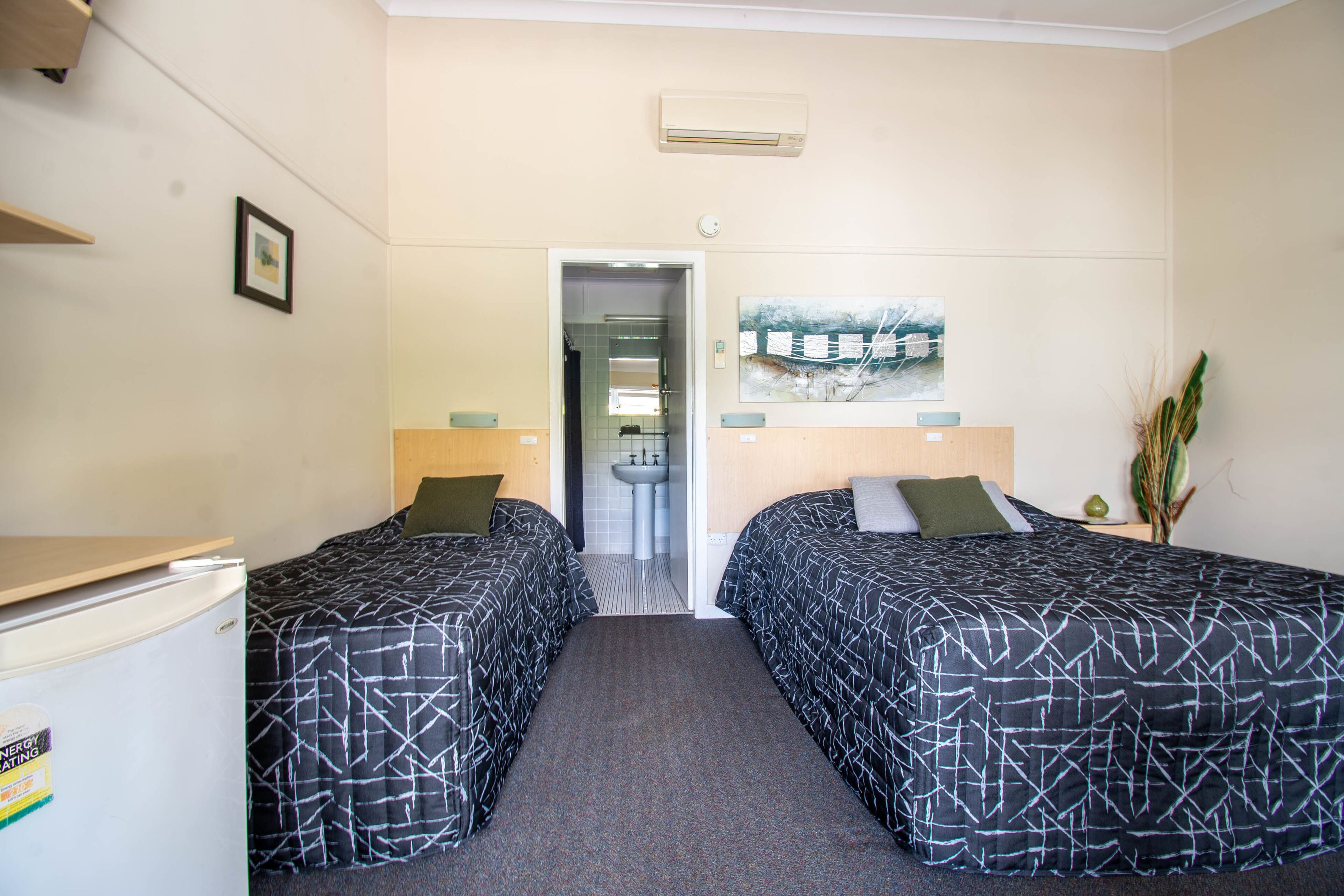 Standard Twin Room | Iron/ironing board, free WiFi