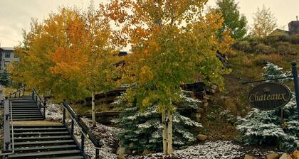 Mt. Crested Butte first-floor condo - Pool & Hot Tub - Walk or bus to ski base