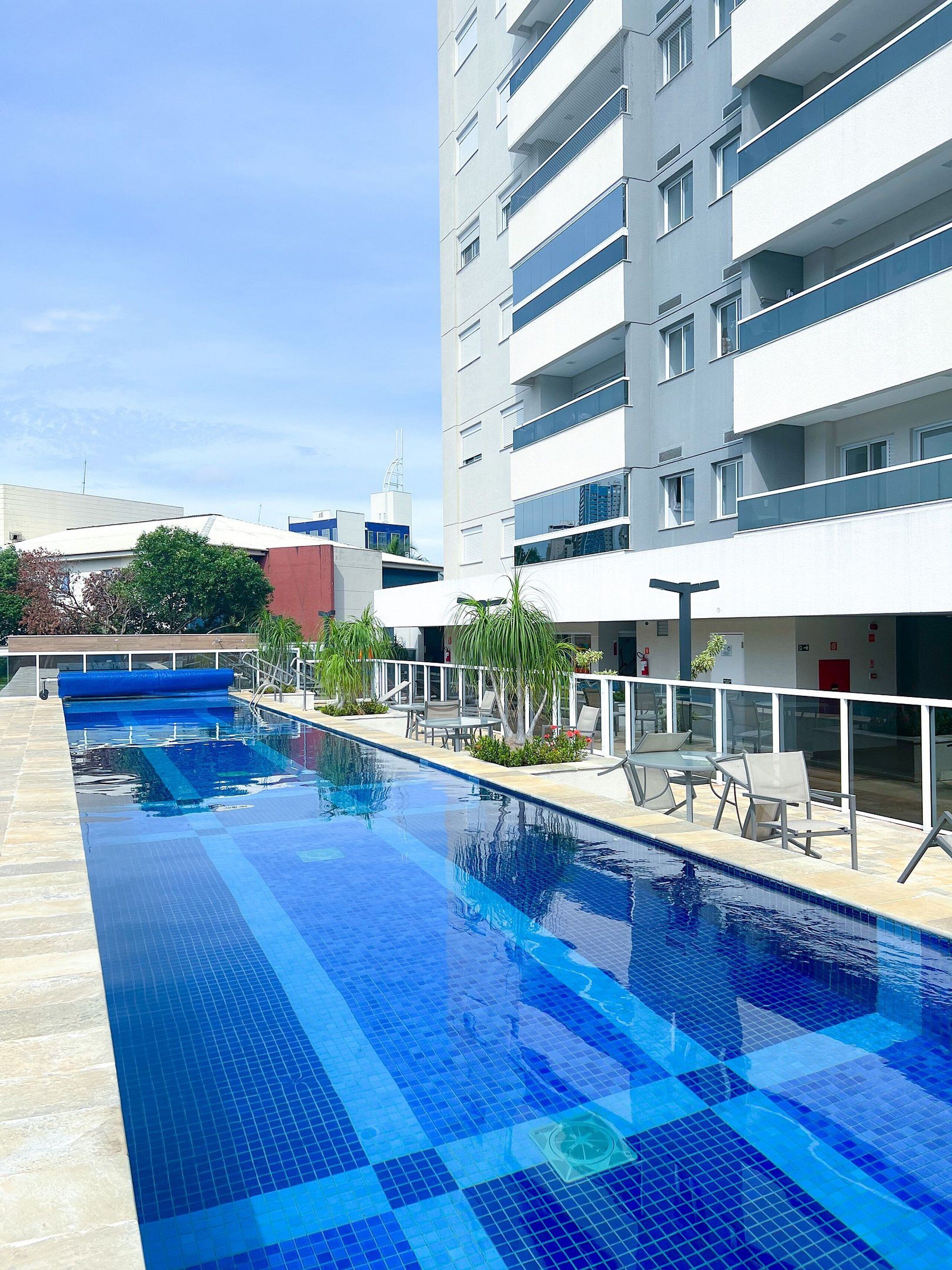 Apartamento luxo | Piscina | Piscina externa, piscina aquecida