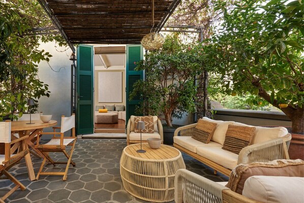 Udendørs spisemuligheder