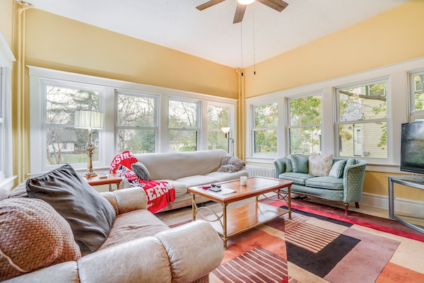 Eau Claire Vacation Rental | 4BR | 2BA | Stairs Required | 2,500 Sq Ft