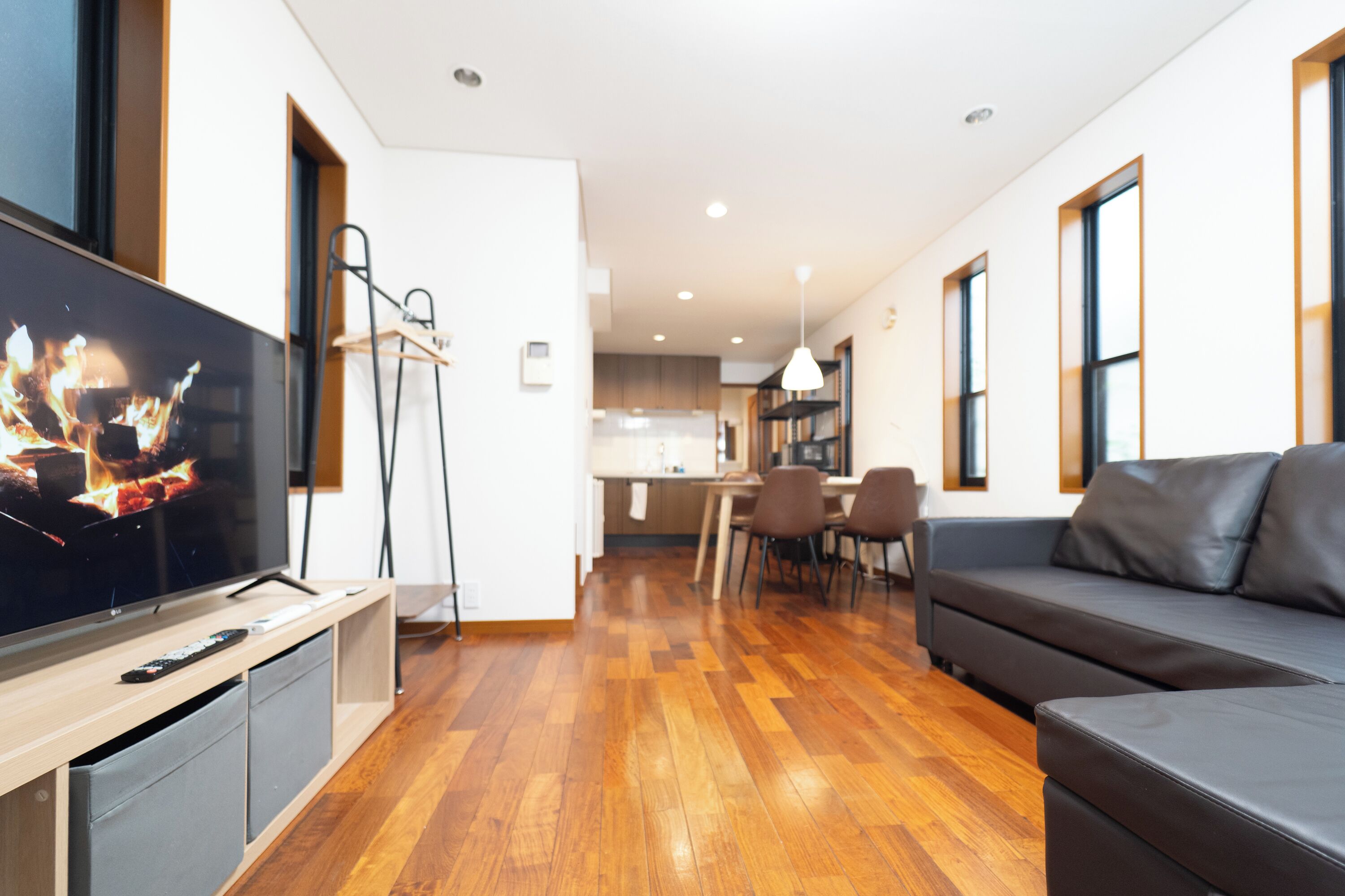 City Villa | Living area | 50-inch LED TV with digital channels
