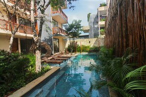 Pool - One-bedroom retreat with a private pool patio: your oasis in Tulum! (Tulum)