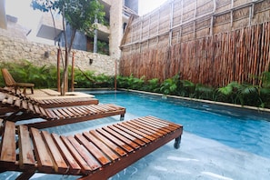 Pool - One-bedroom retreat with a private pool patio: your oasis in Tulum! (Tulum)