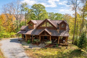 Exterior - Game Room, Deck + Views: Idyllic Slaty Fork Cabin (Slaty Fork)