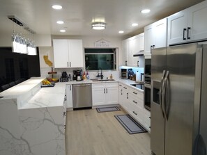 Fridge, microwave, oven, stovetop - Sleeps 40+ NEW Luxury Private Resort with Pool Golf Arcade Spa Playground Poker (Lakeside)