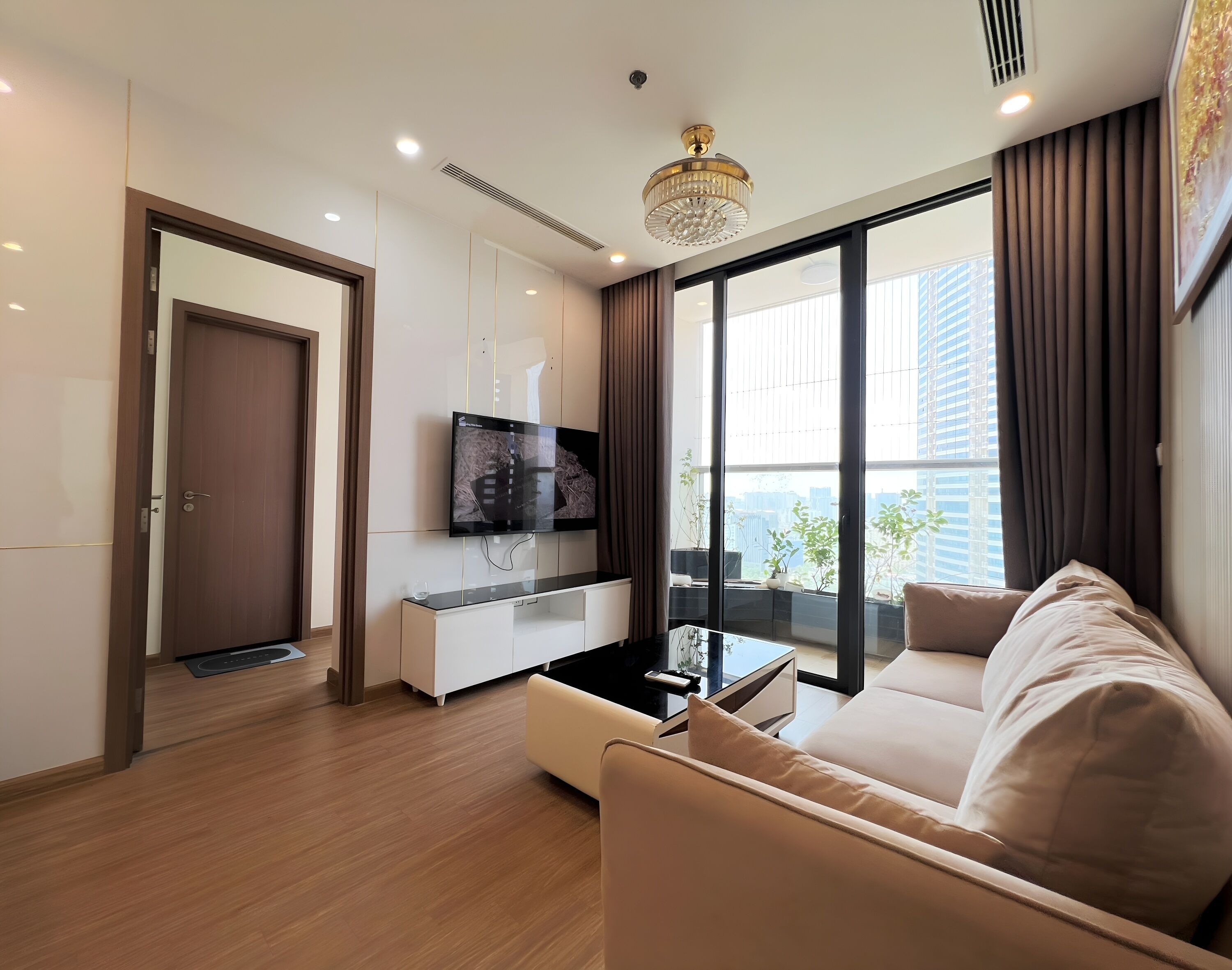 Deluxe Apartment, 2 Bedrooms | Living area