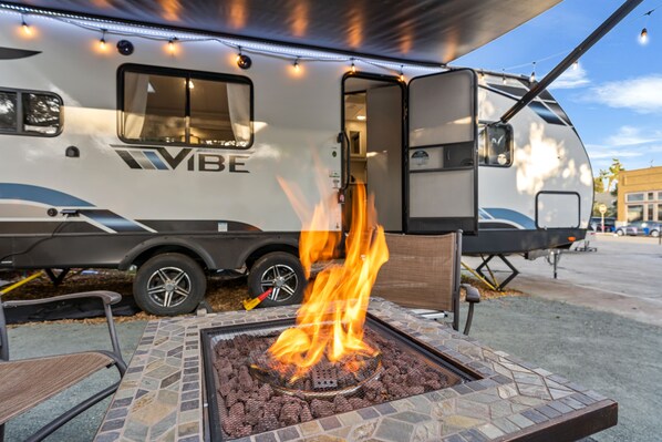 Overnattingsstedets uteområder