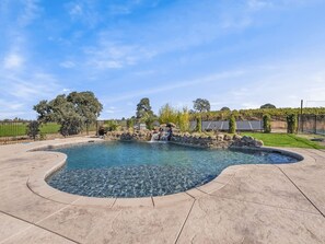 Pool - Luxury 4 Acre Estate - Pickleball, Pool, Game Room (Lodi)