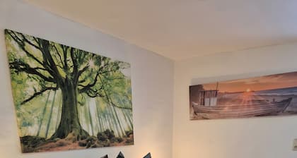 Holiday Apartment 'Ferienhaus Hofmark' with Private Terrace, Wi-Fi and Air Conditioning