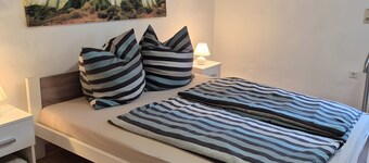 Holiday Apartment 'Ferienhaus Hofmark' with Private Terrace, Wi-Fi and Air Conditioning