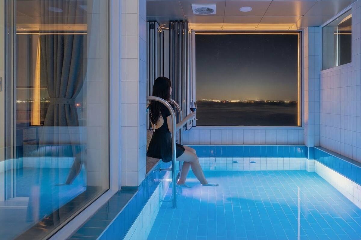 ห้องเบสิก, 1 ห้องนอน (A301(Ocean View / Private BBQ / Pool)) | 1 ห้องนอน, Wi-Fi ฟรี
