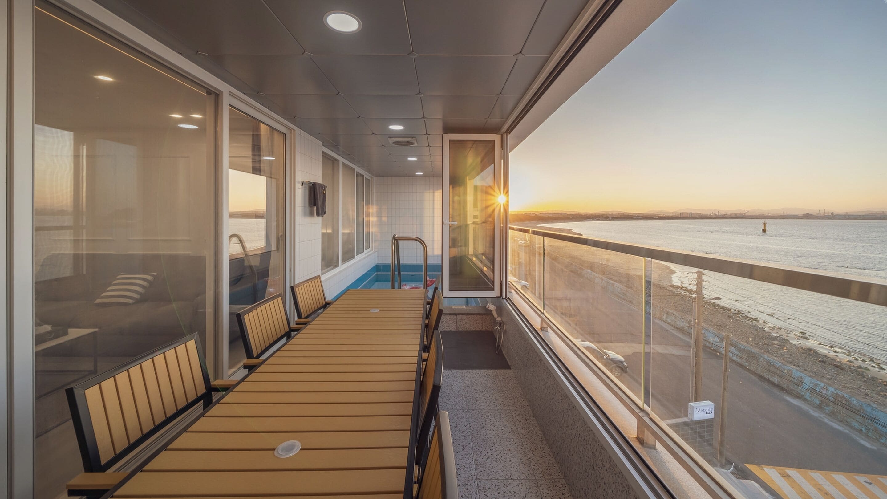 베이직룸, 침실 2개 (B201(Ocean View / Private BBQ / Pool)) | 1 개의 침실, 무료 WiFi