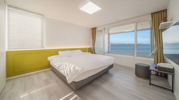 Basic-værelse - 2 soveværelser (B201(Ocean View / Private BBQ / Pool)) | 1 soveværelse, gratis Wi-Fi