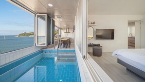 Basic Room, 2 Bedrooms (B301(Ocean View / Private BBQ / Pool)) | 1 bedroom, WiFi (free) - Pohang Etoile Poolvilla (Pohang)