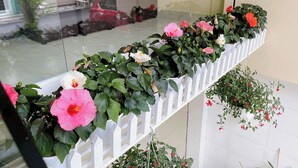 施設の正面