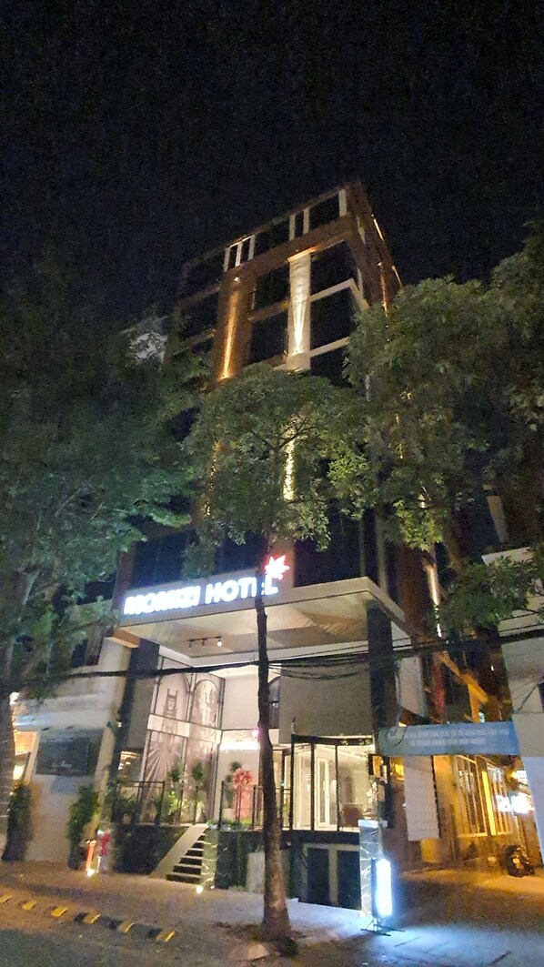 Fassade der Unterkunft