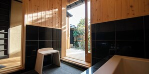 Luxury Villa, Non Smoking (148 Exclusive Retreat) | Bathroom | Separate tub and shower, hair dryer, slippers, electronic bidet