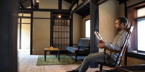 Luxury Villa, Non Smoking (148 Exclusive Retreat) | Living area - Tatsuno Castle Town Machiya Villa Kurasu (Tatsuno)