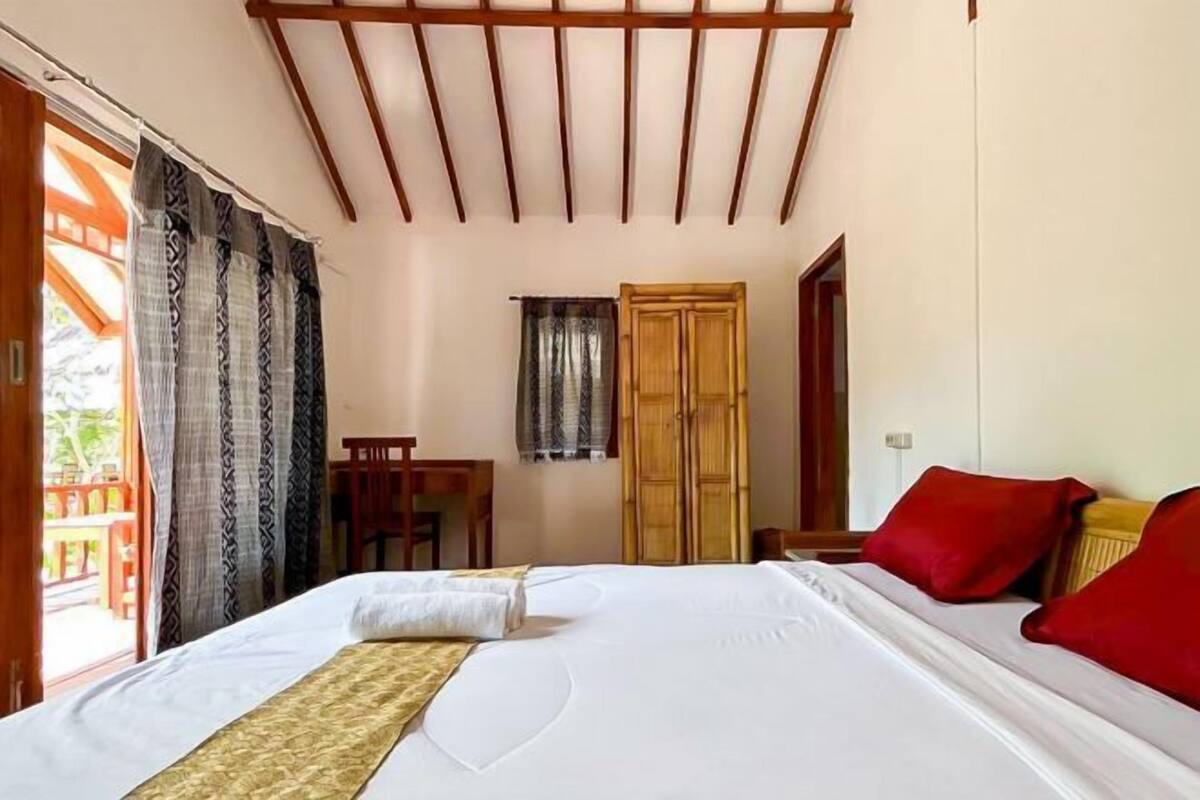 Wifi gratis y ropa de cama