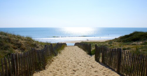 Maison Bois à Proximité de la Forêt et de la Plage