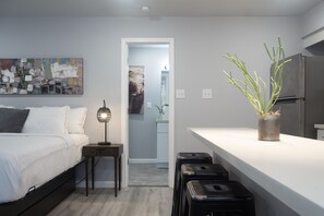 Desk, iron/ironing board, travel cot, free WiFi - Montrose Coolest Studio! Medical Center 22 ⭐️⭐️⭐️⭐️⭐️ (Houston)