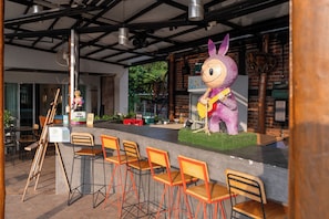 Overnatningsstedets facade