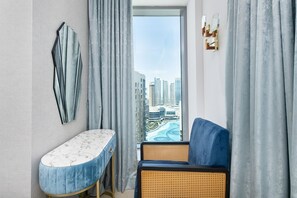 Interior - Bellavista - Relaxing - 1 BR - Partial Burj Khalifa & Fountain View - BV 08-30 (Dubai)