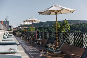 Seasonal outdoor pool