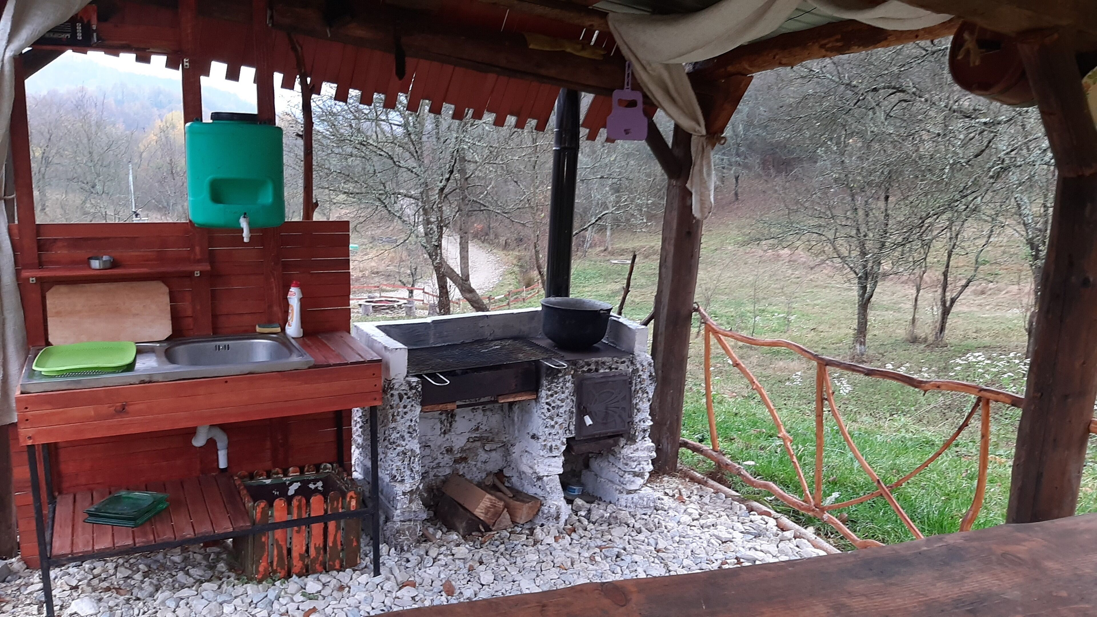 Enceinte de l’hébergement