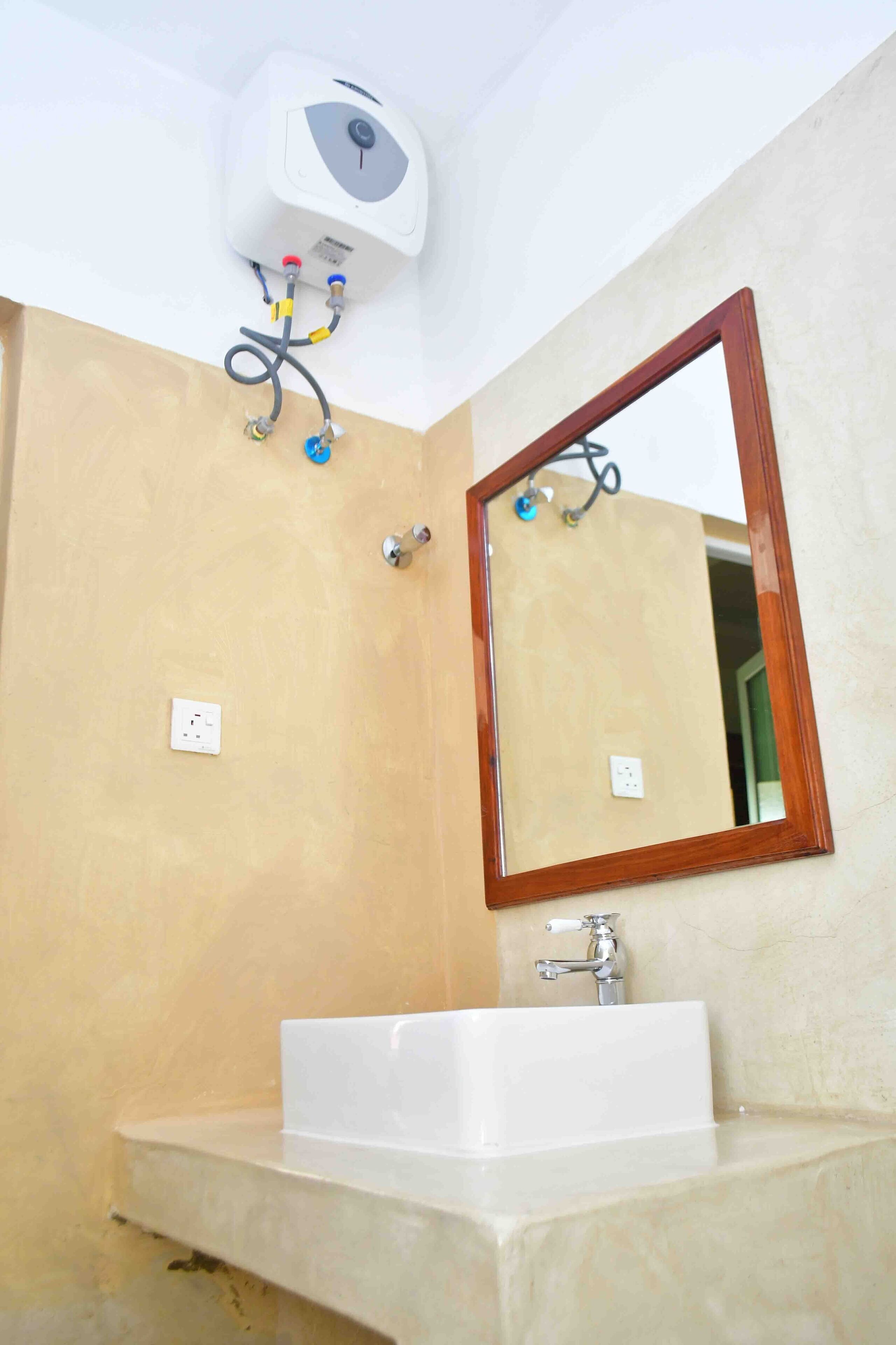 Towels, soap, toilet paper