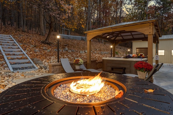 Idromassaggio all'aperto