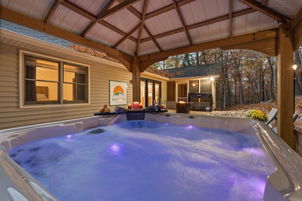 Bañera de hidromasaje exterior