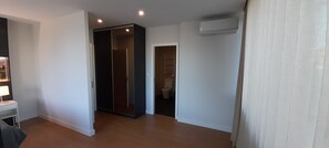 Enjoy a comfortable stay with a self-contained bathroom, ample storage, and climate control.