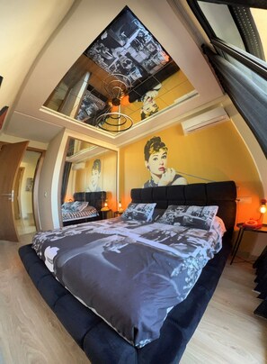 1 bedroom, iron/ironing board, WiFi, bed sheets - La terrasse d'Audrey- Maarif daily rental (casablanca)