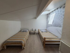 2 chambres, Wi-Fi, draps fournis