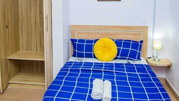 1 bedroom, iron/ironing board, WiFi, bed sheets