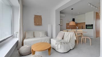Exclusive Apartment | 1 bedroom, iron/ironing board, free WiFi, bed sheets