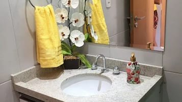 Ducha, toallas