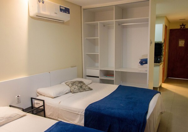 Appartement | 1 slaapkamer, pillowtop-bedden, een bureau, gratis wifi