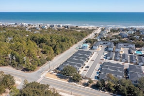 Exterior - Chill In | Steps To Beach, Heated Pool, Sleeps 10! (Corolla)