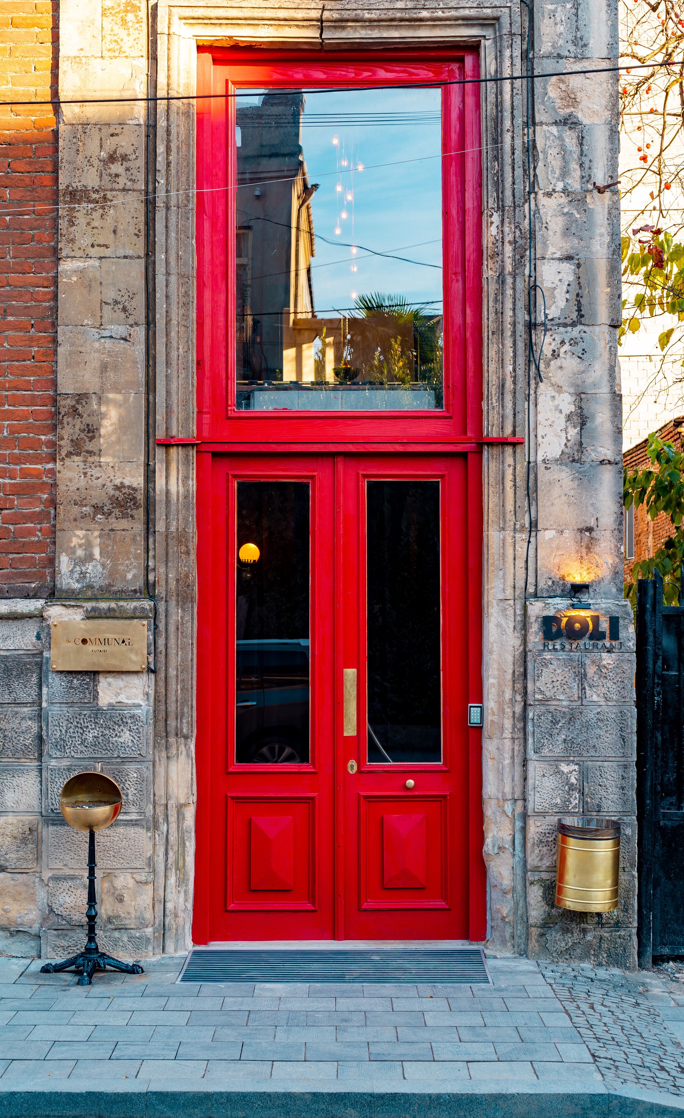 Overnatningsstedets facade